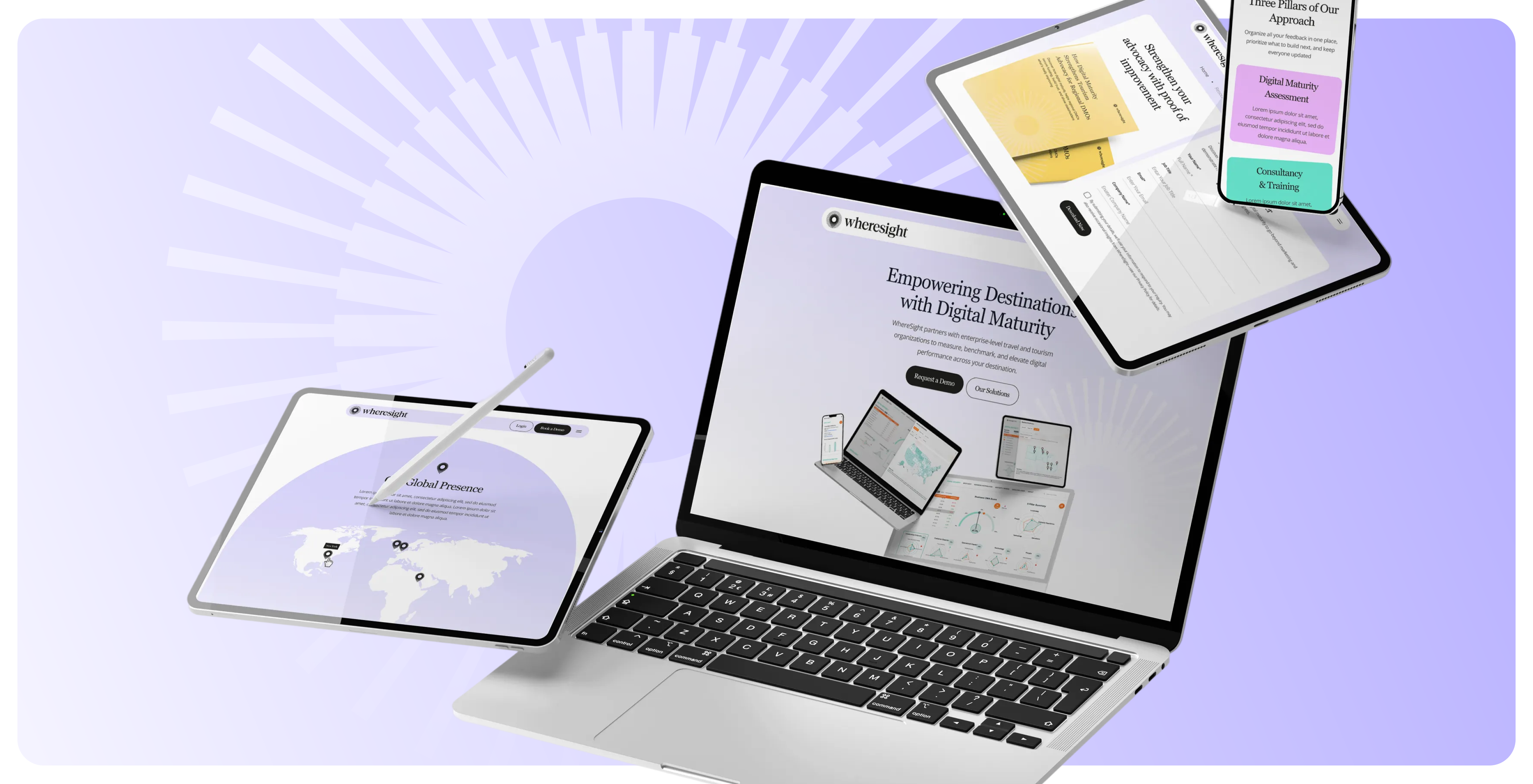 Crafting Wheresight’s Site from Concept to Clicks